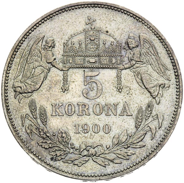 5 Corona 1900 - back