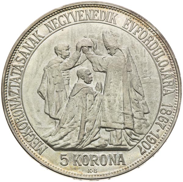 5 Corona 1907 - back