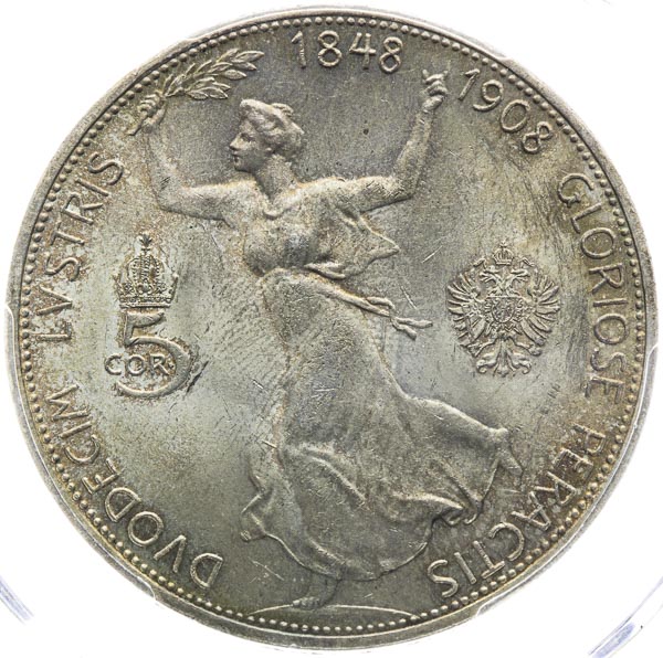 5 Corona 1908 - back