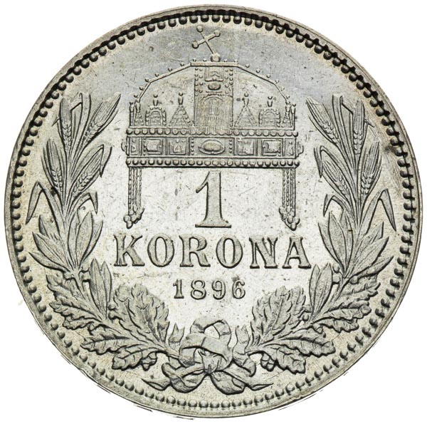 Corona 1896 - back