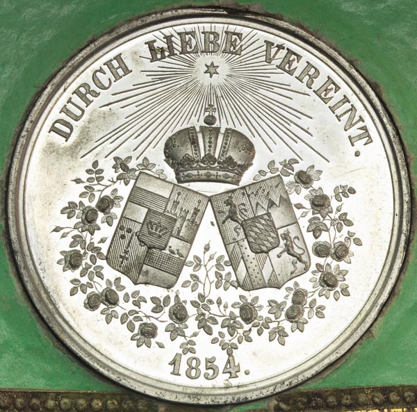 Medal 1854 - back
