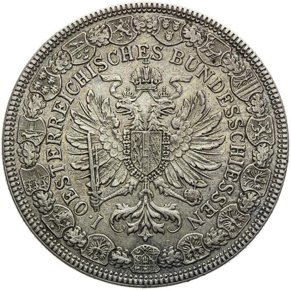 Silver medal 1880 (2 Gulden) - back