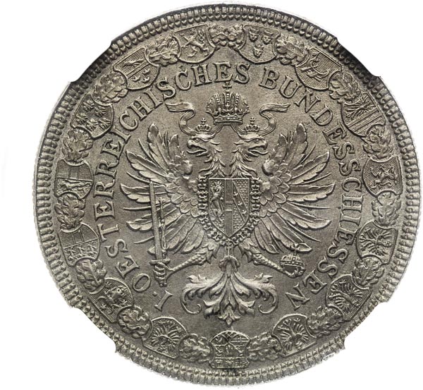 Silver medal 1880 (2 Gulden) - back