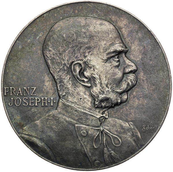 Silver medal 1898 - front