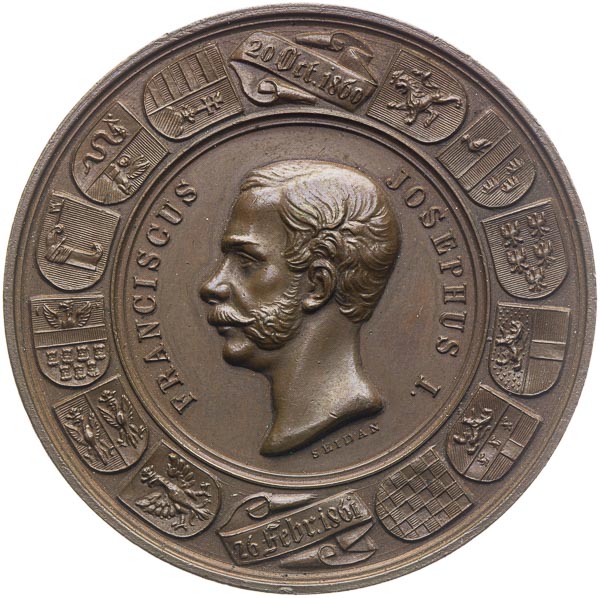 Medal 1861 - front