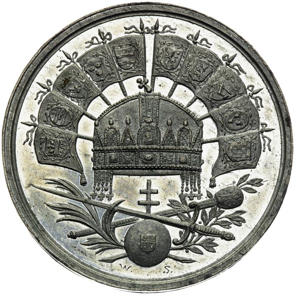 Medal 1867 - back