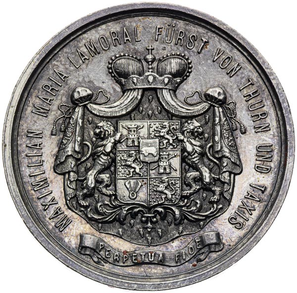 Silver Medal 1882 - front