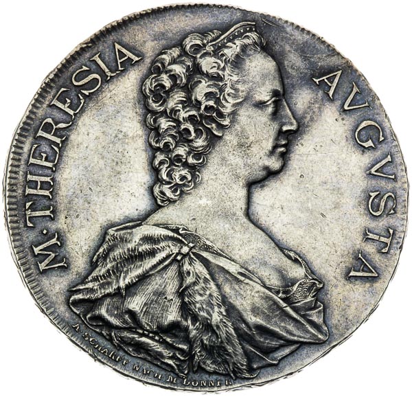 Silver medal 1888 - front