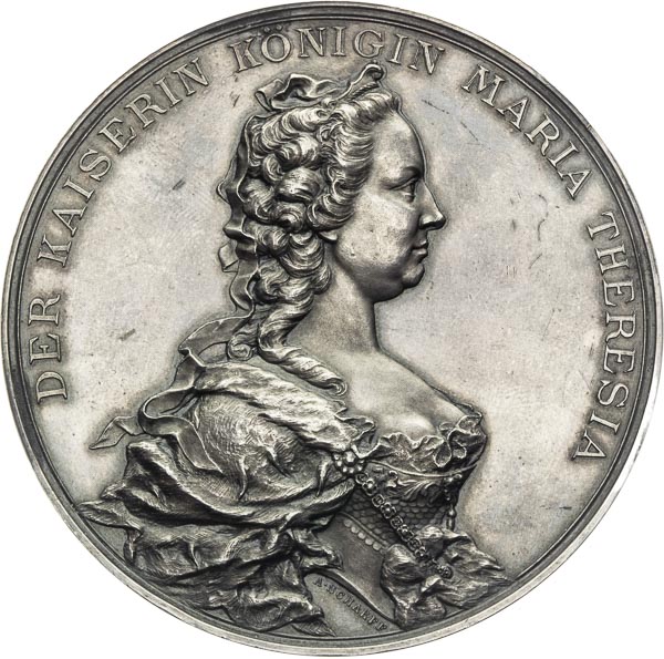 Silver medal 1888 - front