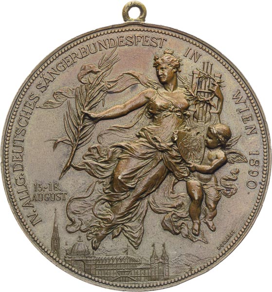 Medal 1890 - front