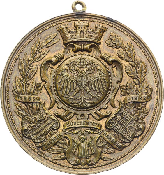 Medal 1890 - back