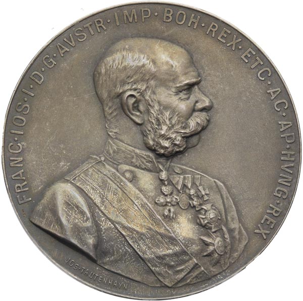 Silver medal 1898 - front