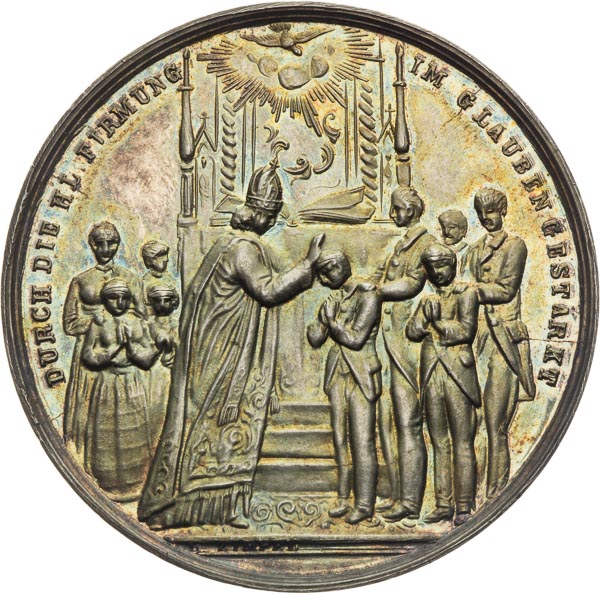Silver medal  - front