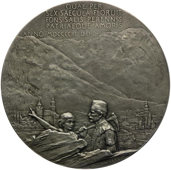 Silver medal 1903 - back