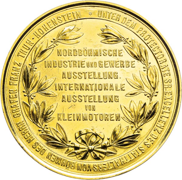 Medal 1895 - back