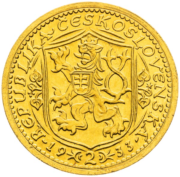 2 Ducats 1933 - back