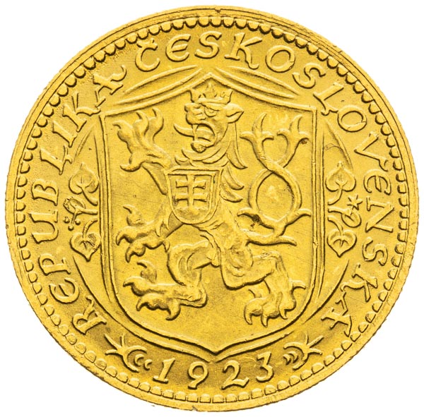Ducat 1923 - back