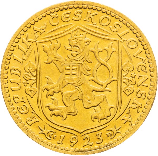 Ducat 1923 - back