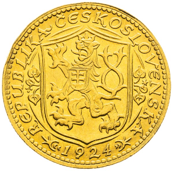 Ducat 1924 - back