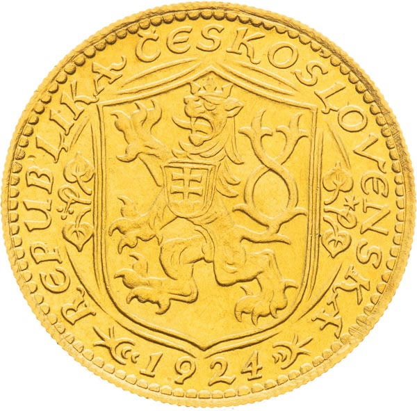 Ducat 1924 - back