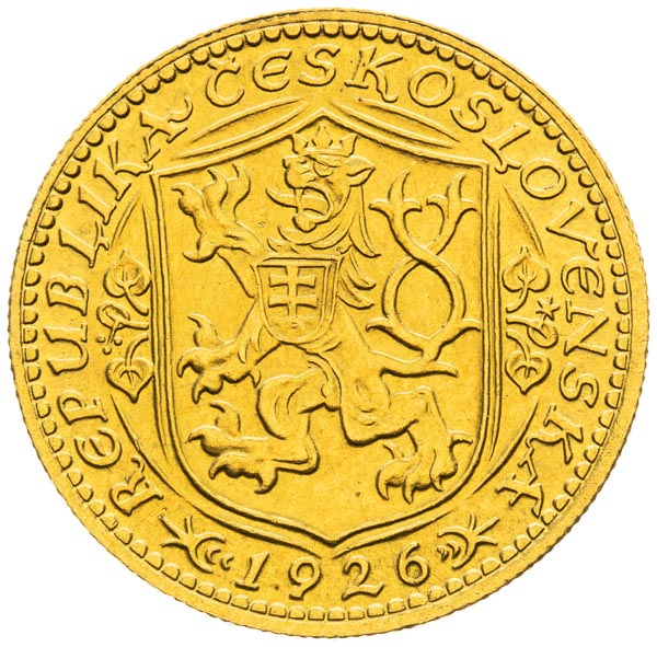 Ducat 1926 - back