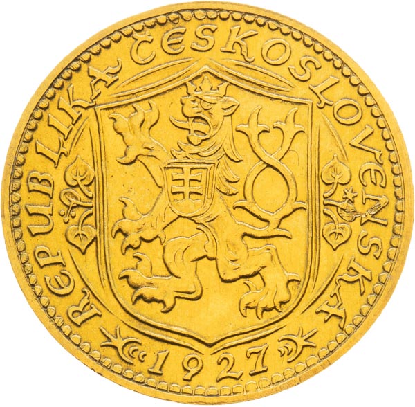 Ducat 1927 - back