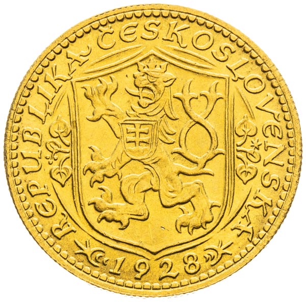 Ducat 1928 - back