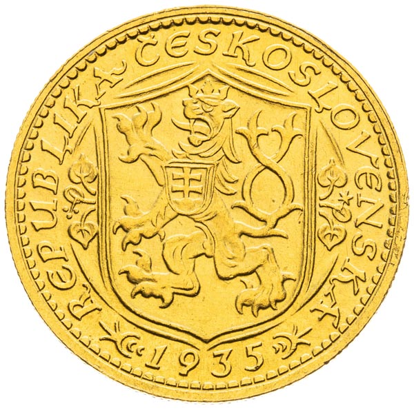 Ducat 1935 - back