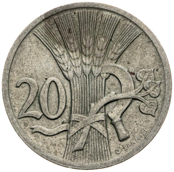 20 Heller 1925 - back