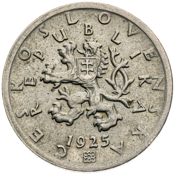 50 Heller 1925 - front