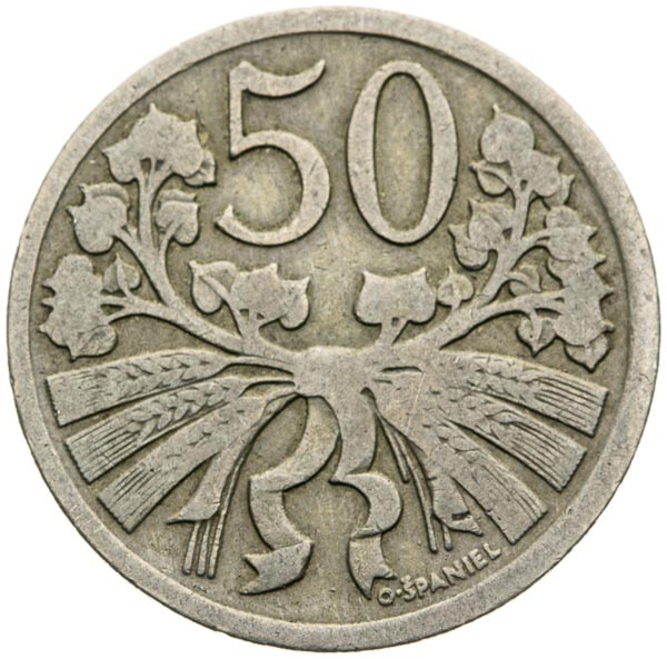 50 Heller 1926 - back