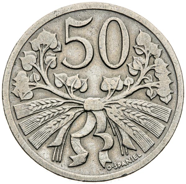 50 Heller 1927 - back
