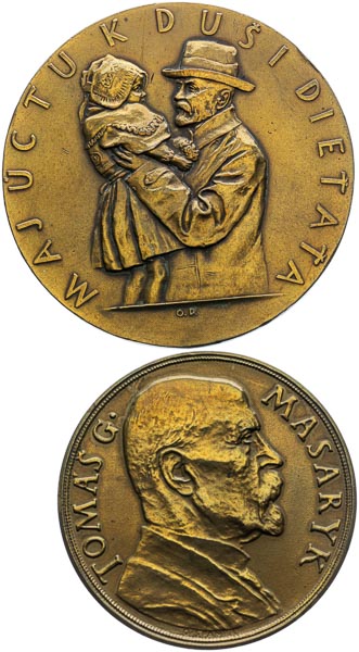 Lot medailí (2 ks)  - avers
