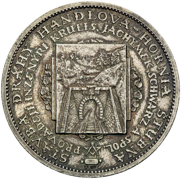 Stříbrná medaile 1930 - avers
