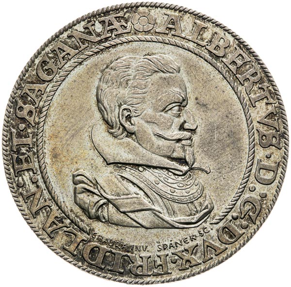 Stříbrná medaile 1934 (matná verze) - avers