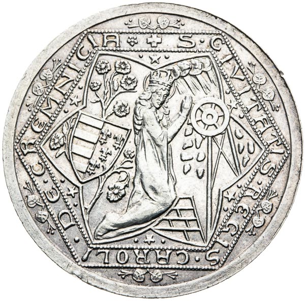 Stříbrná medaile 1934 - avers