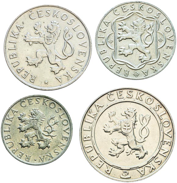 Lot of coins (4 pcs) - back