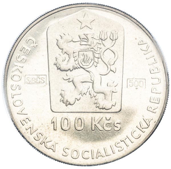 100 Koruna 1990 - front