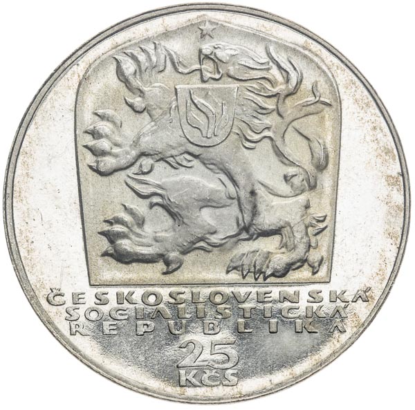 25 Koruna 1969 - front