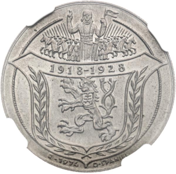 Medal 1928/1974 (4 Ducat) - back