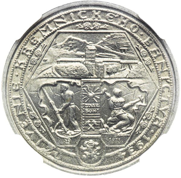 Medal 1934/1971 - back