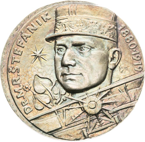 Silver medal 1989 - front