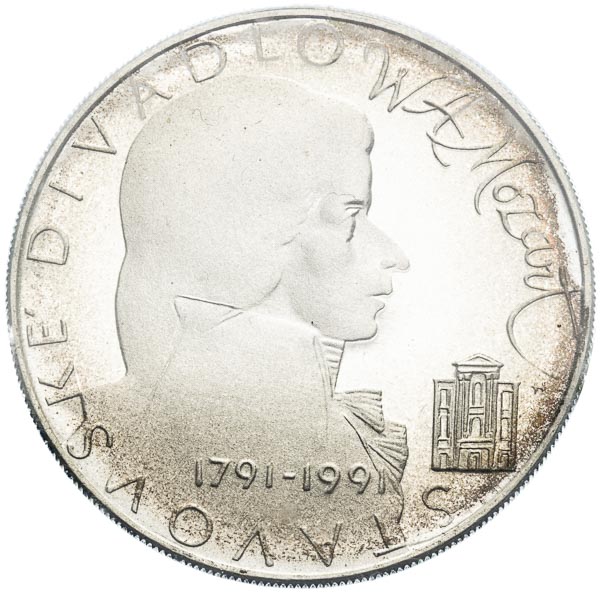 100 Koruna 1991 - back