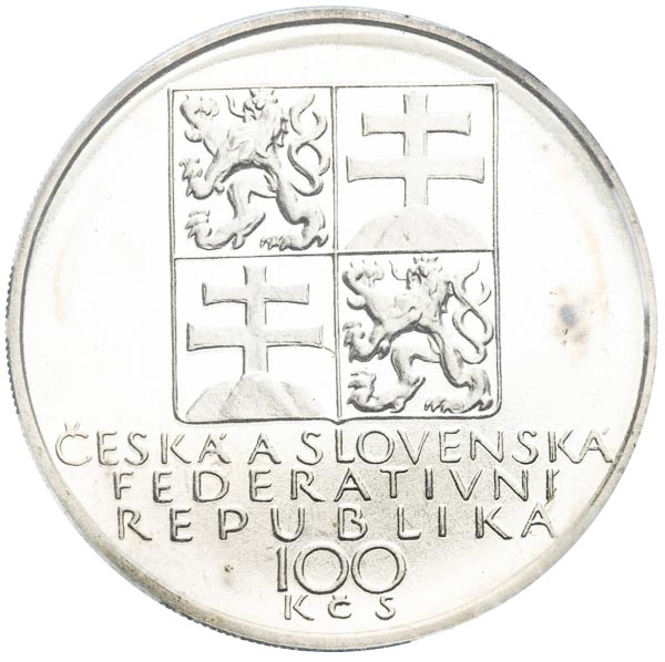100 Koruna 1991 - front