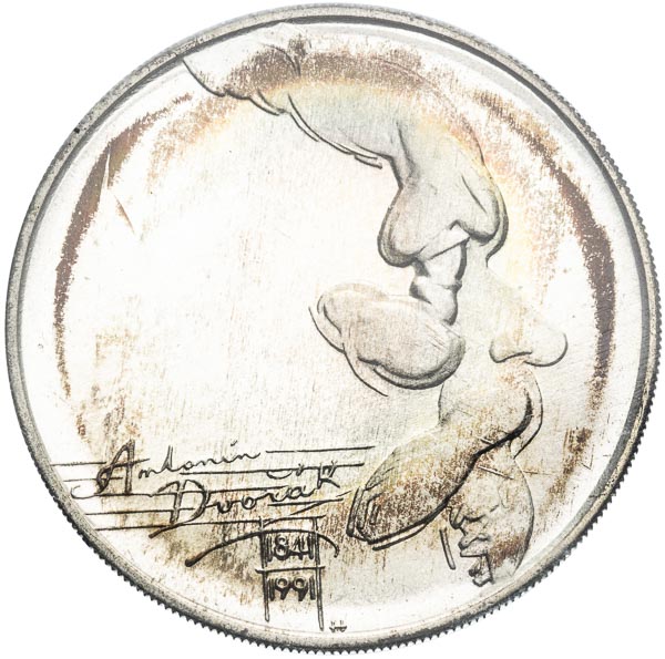 100 Koruna 1991 - back