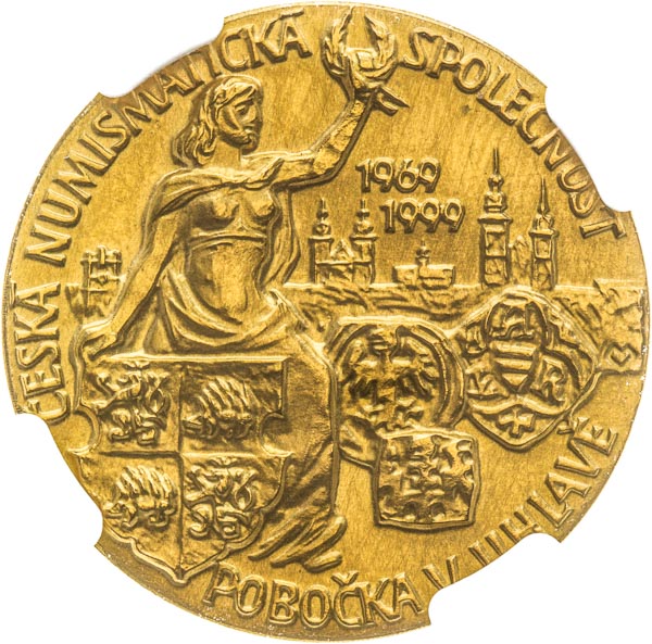 Gold medal 1999 - back