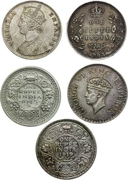 Rupee (5 pcs) - front