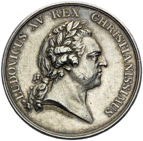 Silver medal 1770 - front