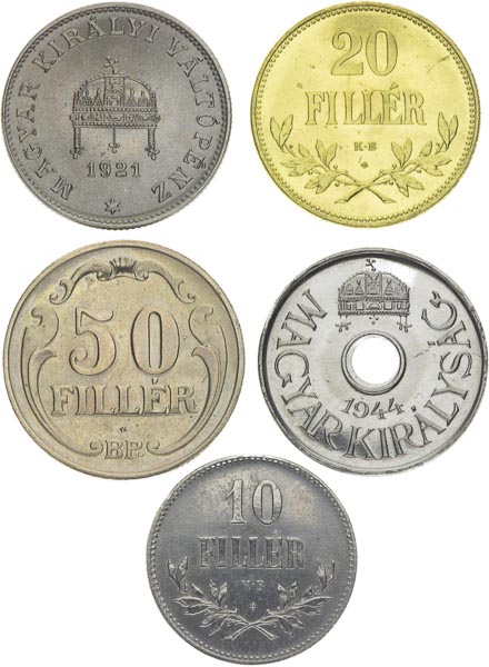 Coins (5 pcs) - front