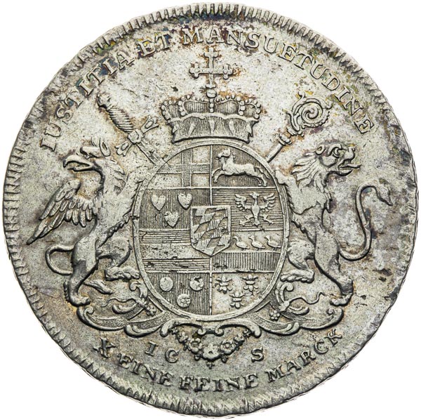 Thaler 1777 ICS - back